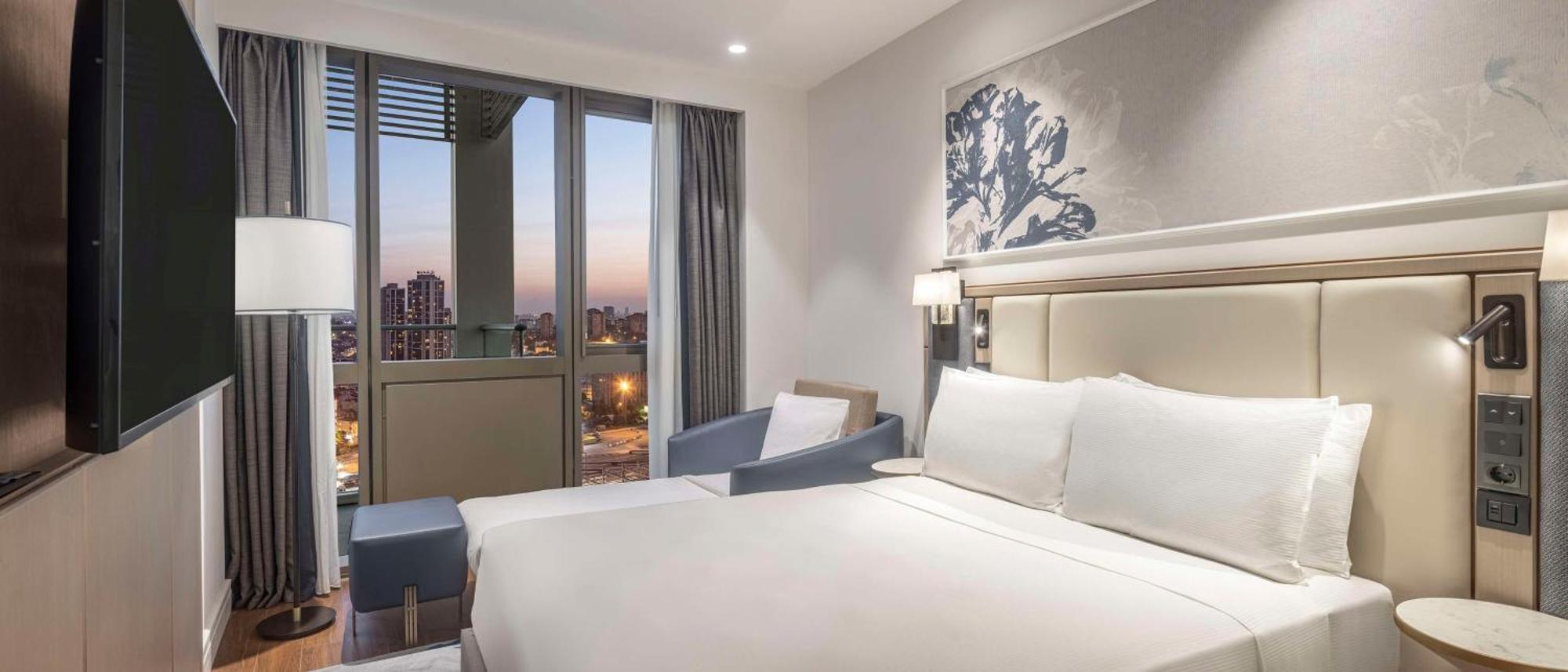 Hilton Mall Of Estambul Exterior foto A bedroom at the hotel