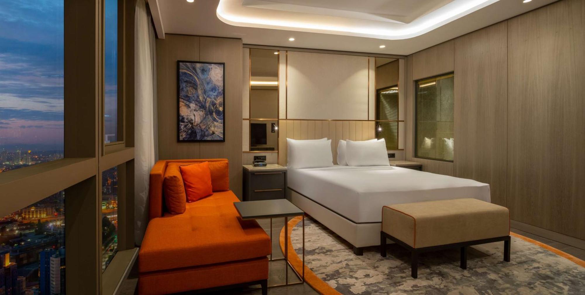 Hilton Mall Of Estambul Exterior foto A bedroom at the hotel