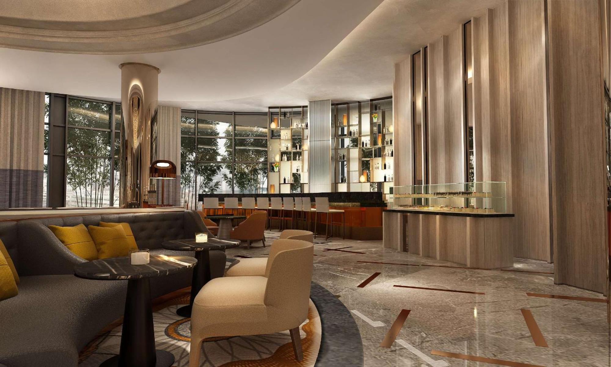 Hilton Mall Of Estambul Exterior foto The lobby of the hotel