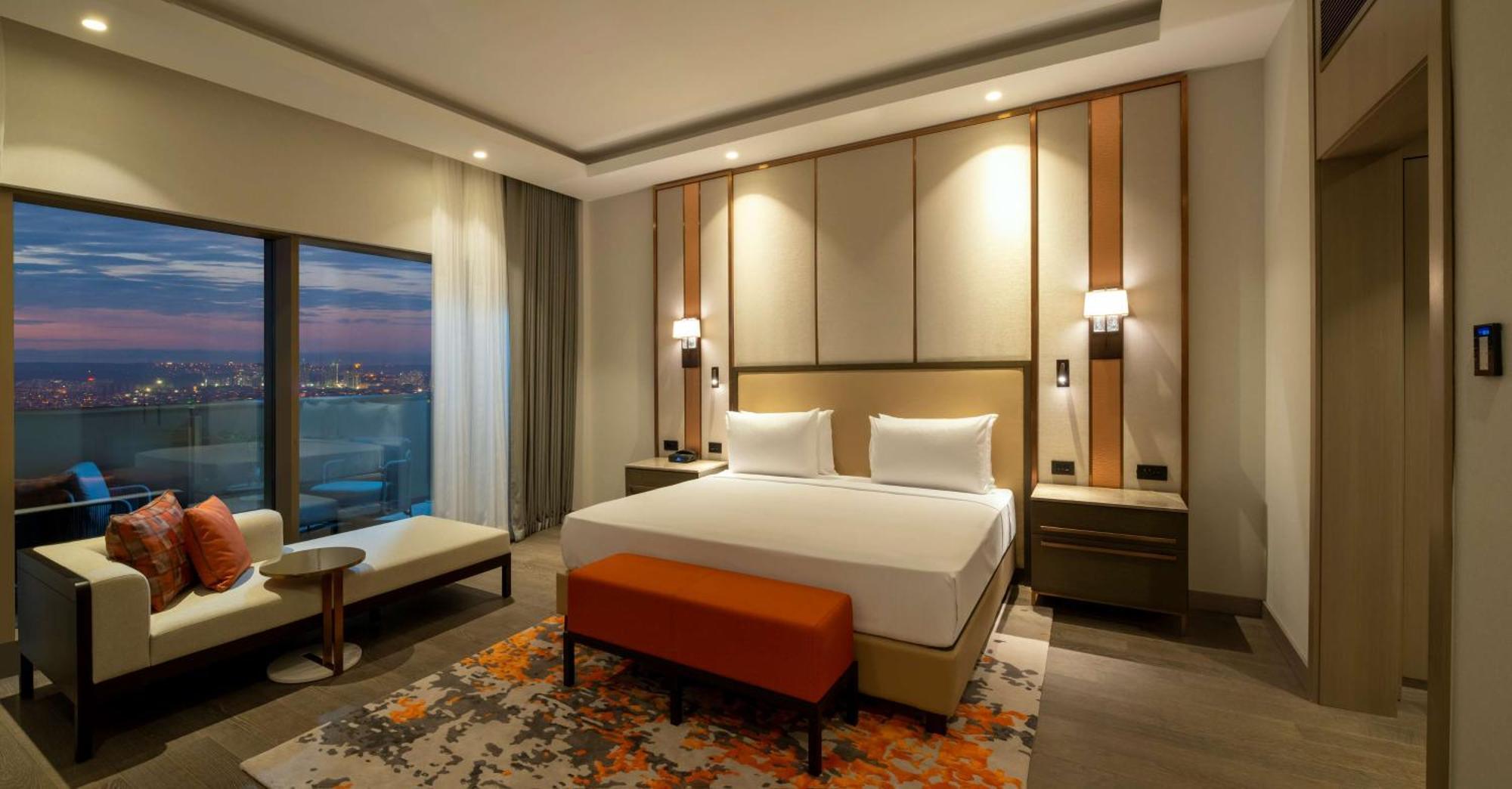 Hilton Mall Of Estambul Exterior foto A bedroom at the hotel
