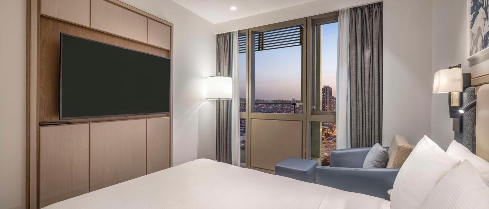 Hilton Mall Of Estambul Exterior foto A bedroom at the hotel